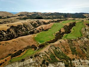 Cape Kidnappers 17th Aerial Hole